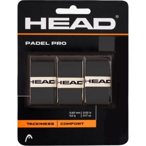 HEAD Padel Grip Padel Pro 3er-Pack, Schwarz