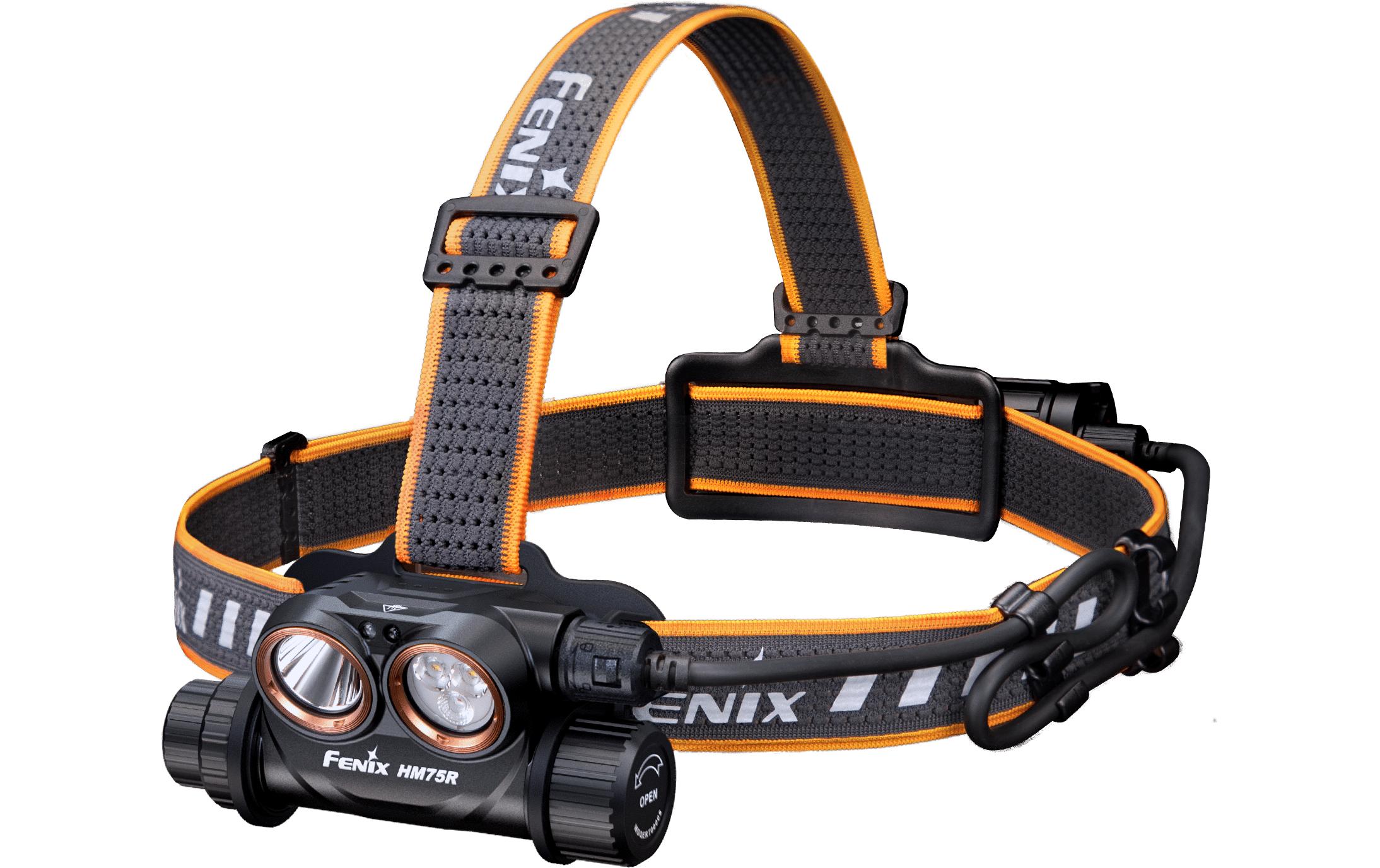 Fenix Stirnlampe HM75R Dunelgrau