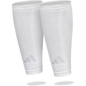 adidas Compression Calf Sleeves Weiss, L-XL