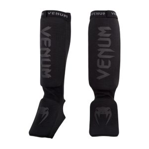 Venum Kontact Shin guards Schwarz, M