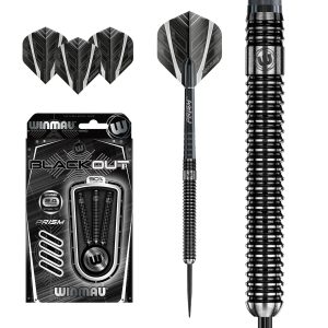 Winmau Dartpfeile Steeldart Blackout 3 Stück