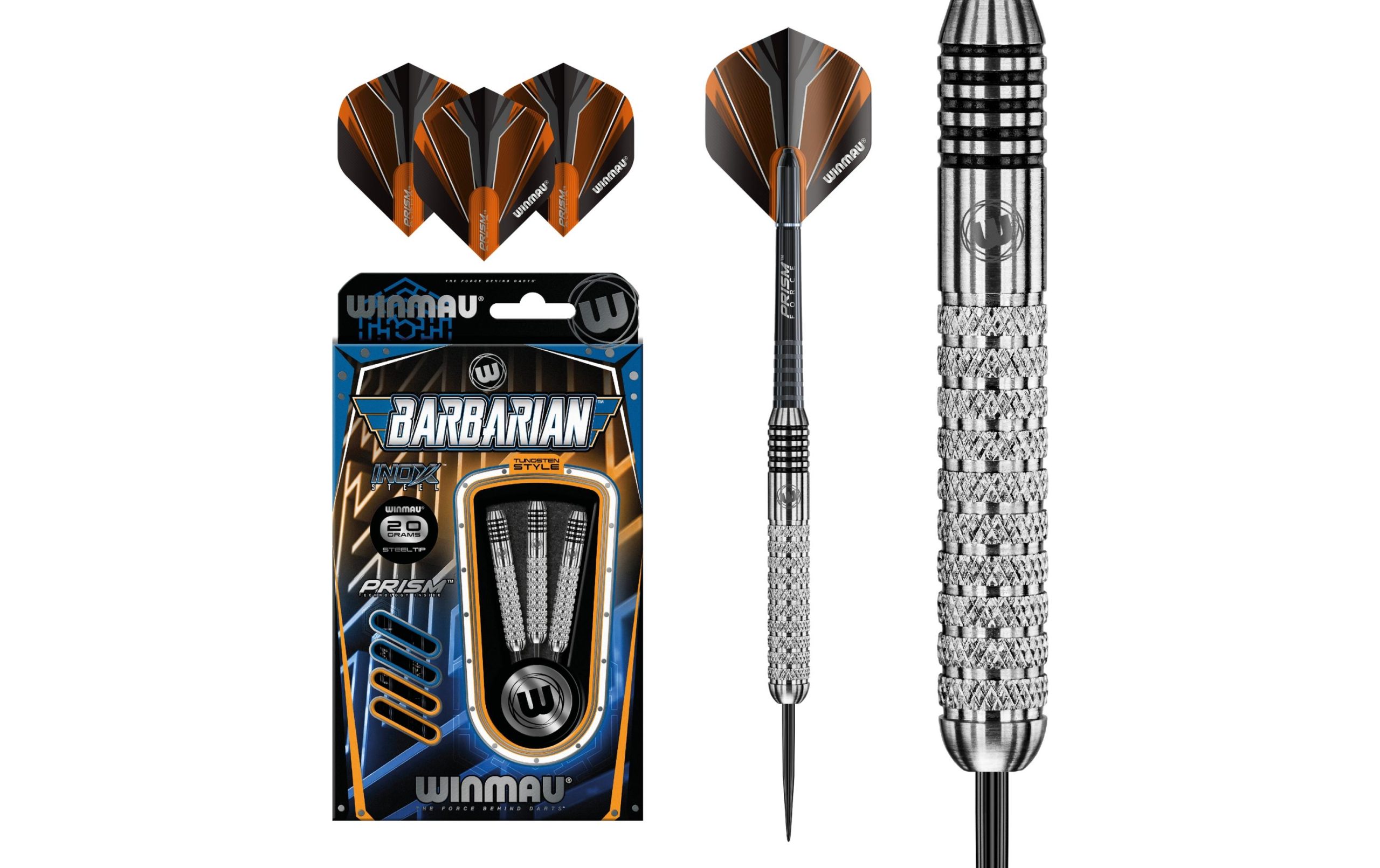 Winmau Dartpfeile Steeldart Barbarian 3 Stück