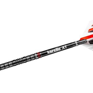 Karella Dartpfeile Softdart HiPower 20g, 3 Stück – Schwarz