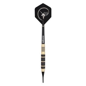Unicorn Dartpfeile S/T Core Plus Win Black Brass – 19G, 3er Set