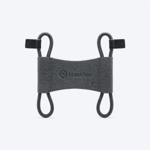 tractive GPS-Tracker Dog 6 Klammern schwarz 2 Stück