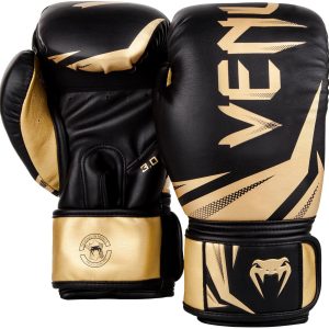Venum Challenger 3.0 Boxing Gloves Gold/Schwarz, 10 oz