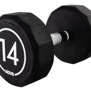 KOOR Kurzhantel 14 kg, Schwarz