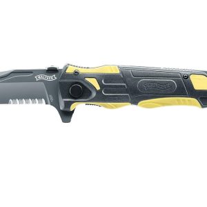 Walther Survival Knife Rescue Knife Yellow