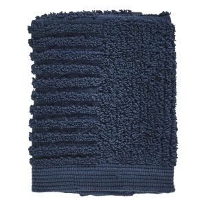 Zone Denmark Waschlappen Classic 30 x 30 cm, Dark Blue