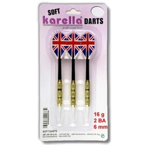 Karella Dartpfeile Softdart Blister-Set