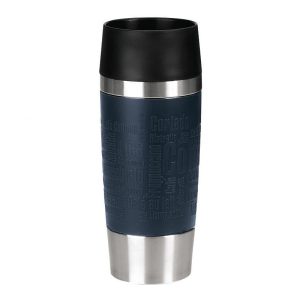 Emsa Thermobecher Travel Mug 360 ml, Dunkelblau