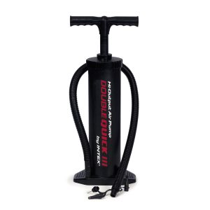 Intex Handpumpe Double Quick III Schwarz