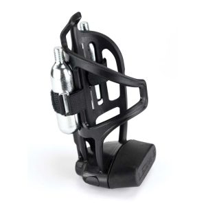 Lezyne Flaschenhalter Tubless Flow Storage Loaded Black