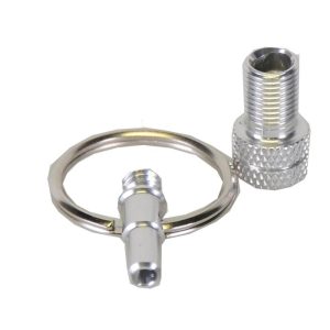 byschulz Ventiladapter Mini-Tool Silber