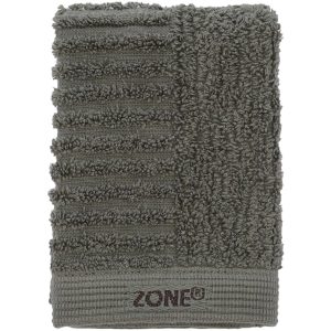 Zone Denmark Waschlappen Classic 30 x 30 cm, Olive Green