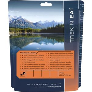 Trek ‚N Eat Hauptgericht Nudeln in Rahmchampignon mit Rindfleisch,