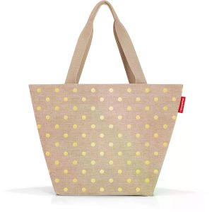 Reisenthel Tasche Shopper M Metallic Dots Coffee