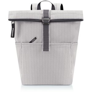 Reisenthel Freizeitrucksack Rolltop Backpack Herringbone grey
