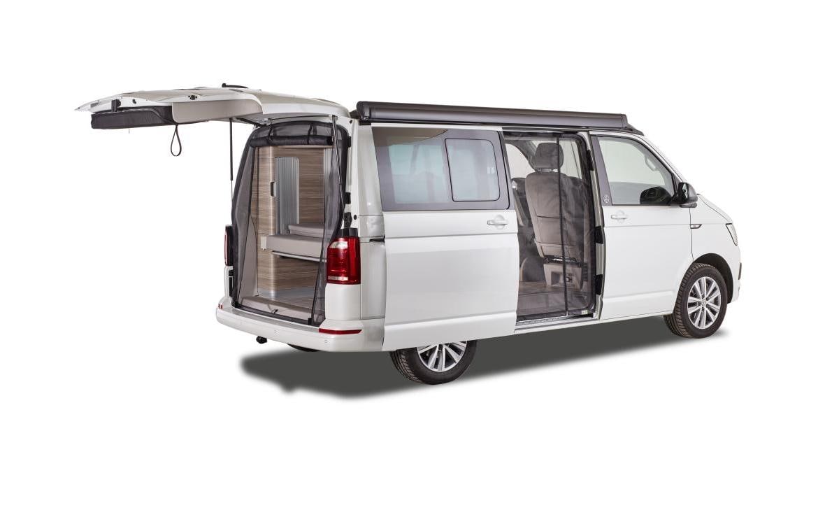 Van Quito Schiebetürenmoskitonetz, Magnet RV, fine-mesh VW T7