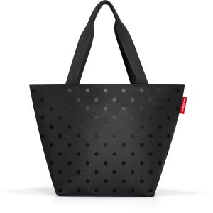 Reisenthel Tasche Shopper M Glossy Dots Black