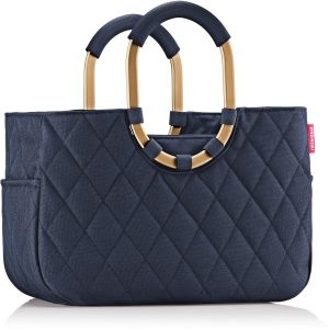 Reisenthel Einkaufskorb loopshopper M Frame Rhombus midnight gold