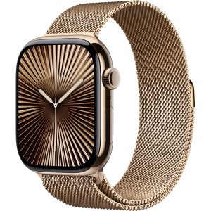 Apple Watch Series 10 46 mm LTE Titanium Gold Loop Milanese M/L