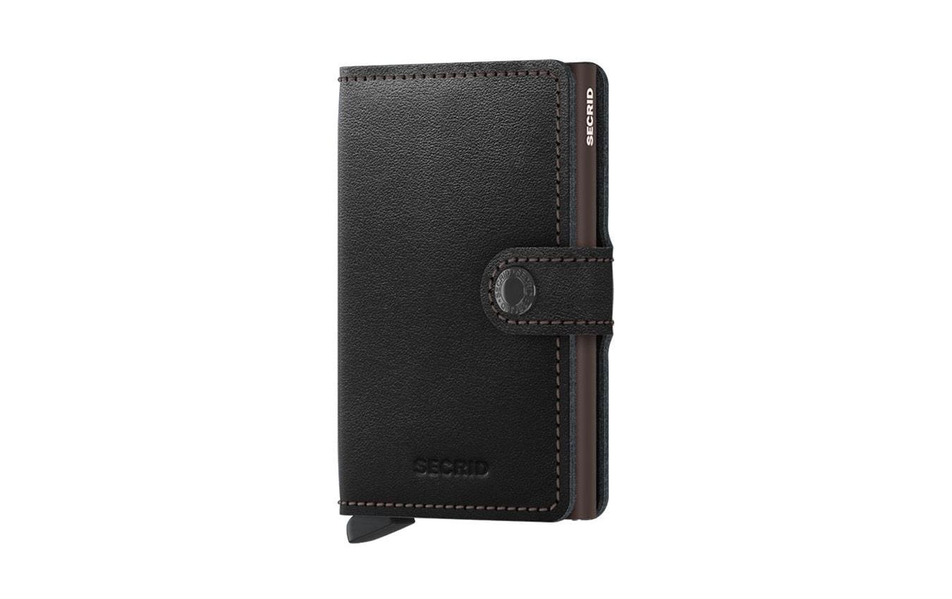 SECRID Portemonnaie Miniwallet Braun/Schwarz