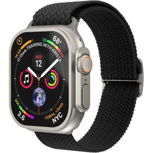 Vonmählen Armband Woven Loop Apple Watch 42/44/45/49 mm Black