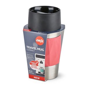 Emsa Thermobecher Compact 300 ml, Rot