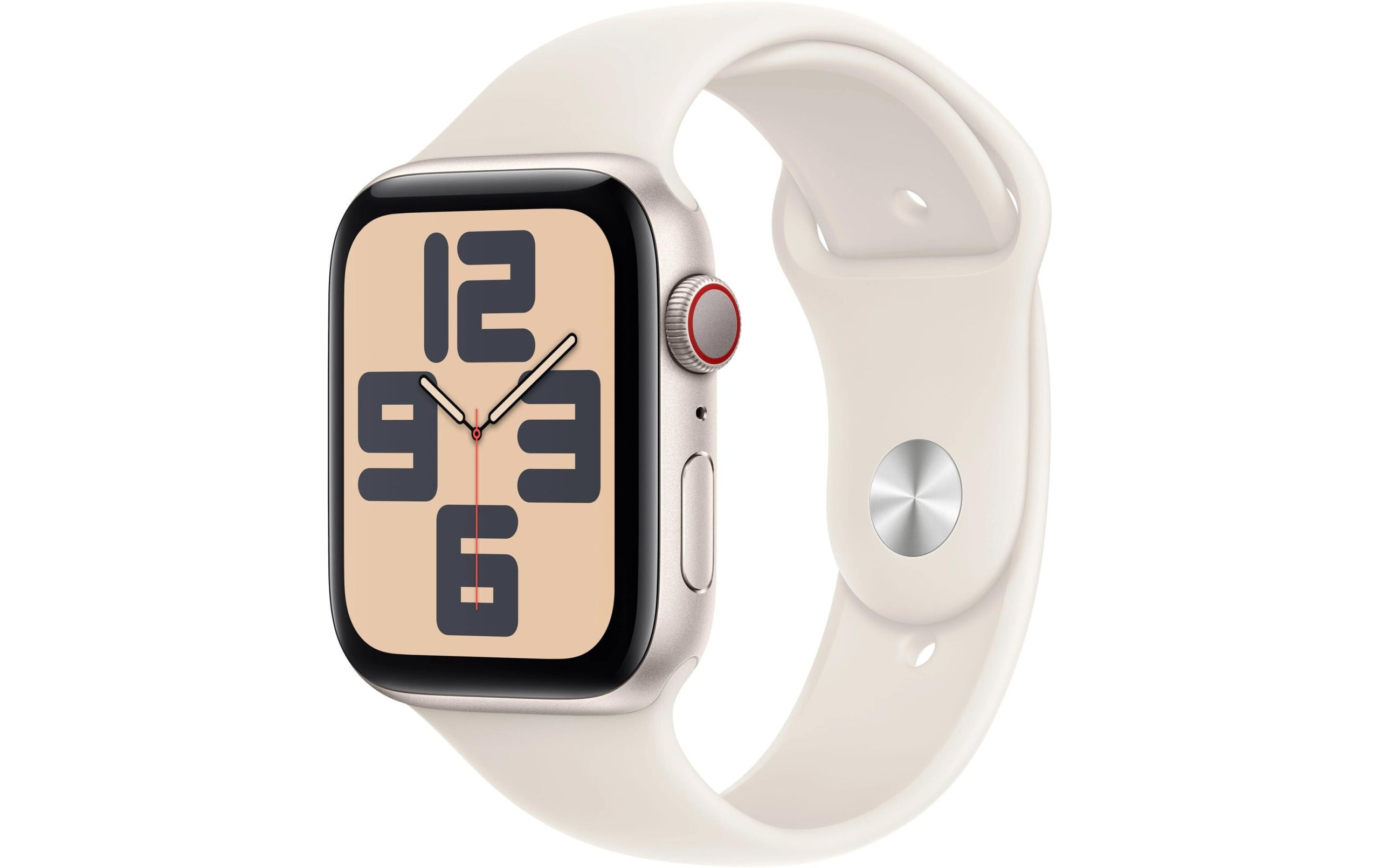 Apple Watch SE 2024 44 mm LTE Starlight Sport Band M/L