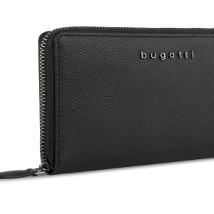 Bugatti Portemonnaie Bella 18.5 cm, Schwarz