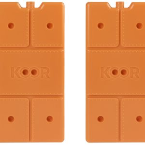 KOOR Kühlelement Arctico L, Doppelpack Arancia