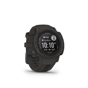 GARMIN Sportuhr Instinct 2S Solar, Anthrazit/Schwarz