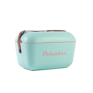 Polarbox Kühlbox Retro Cooler 12 l Cyan