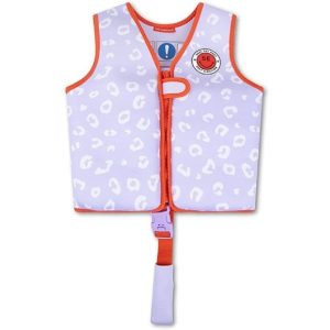 Swim Essentials Schwimmweste 3-6 Jahre Lila Leopard