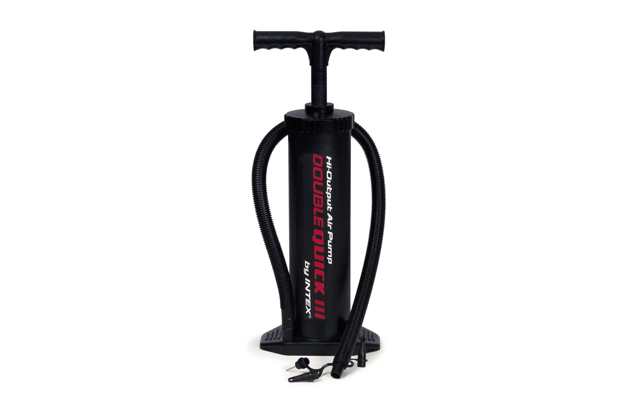 Intex Handpumpe Double Quick III Schwarz