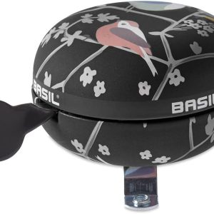 BASIL Fahrradklingel Big Bell Wanderlust, Schwarz